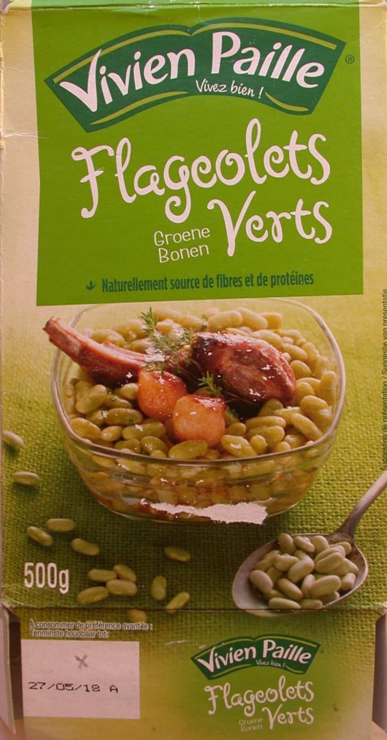 Vivien Paille Flageolets Verts packshot