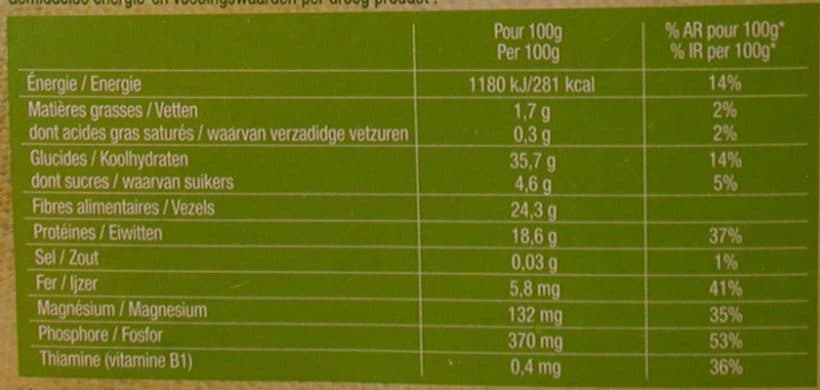 Vivien Paille Flageolets Verts packshot