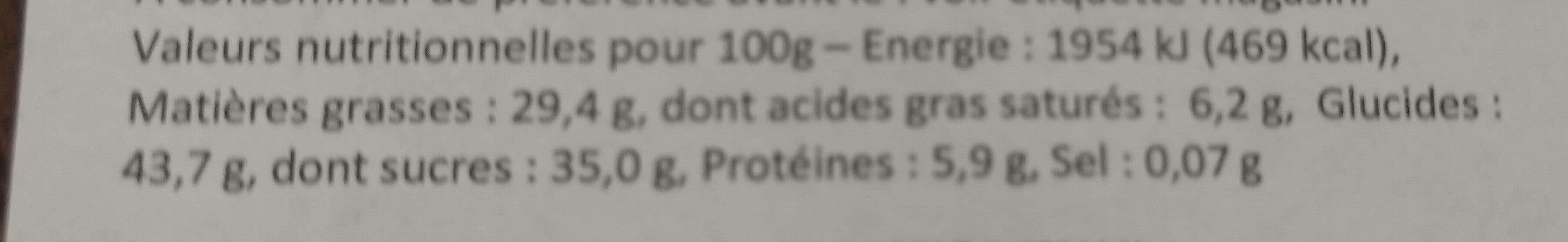 Open Food Facts Brownies Blister packshot