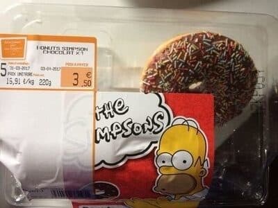 carrefour Donut Chocolat packshot