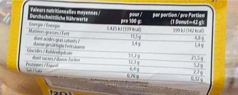 carrefour Donut Chocolat packshot