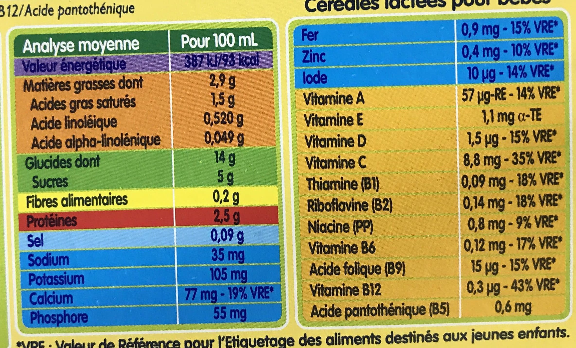 Bledina Blédidej saveur biscuitée packshot