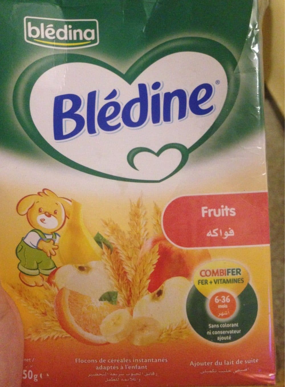 Bledina Bledina Bledine Fruits packshot