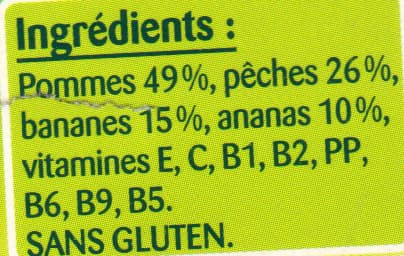 Blédina Blédi'fruit Harmonie de fruits packshot