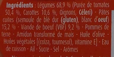 BLÉDINA BLÉDICHEF Spaghetti à la Bolognaise des tout-petits packshot