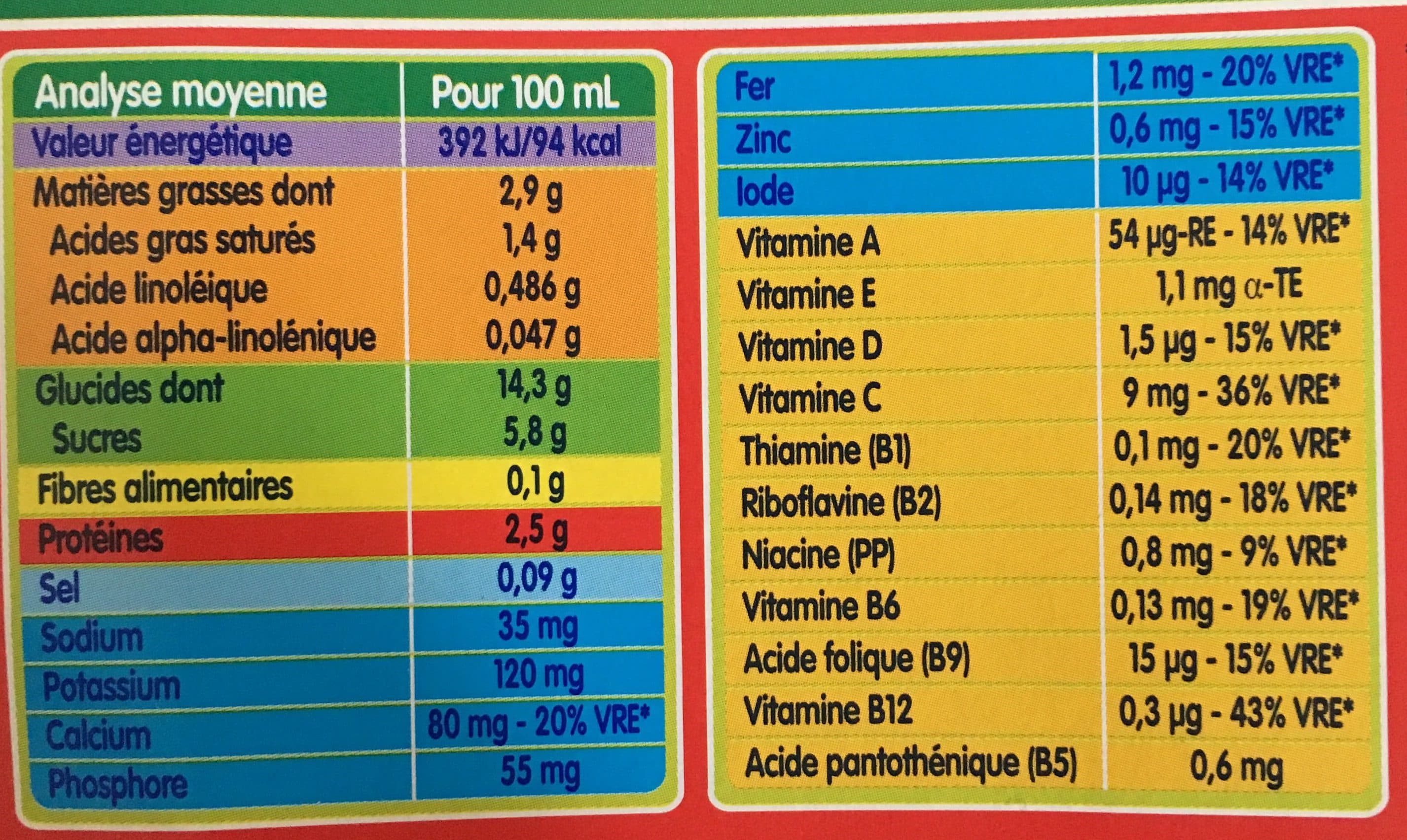 Bledidej BLEDINA BLEDIDEJ Croissance Biscuité Saveur Vanille 4x250ml Dès 12 Mois packshot
