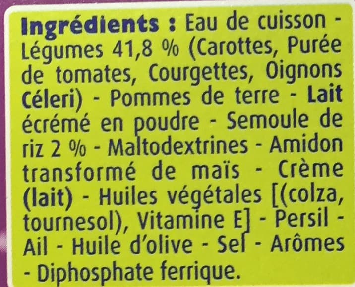 bledina Douceur Provençale Semoule de Riz packshot