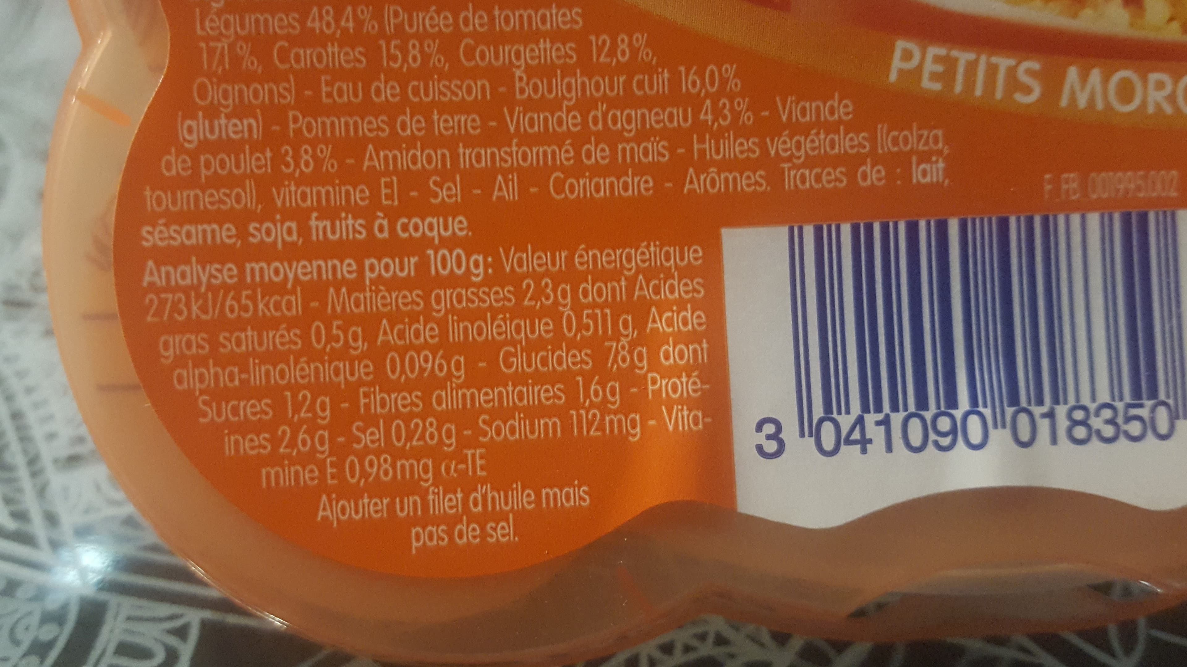 Blédina Blédichef - Couscous des tout petits packshot