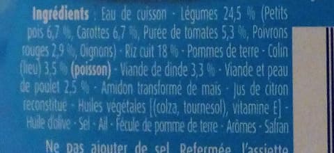 Blédina Blédichef Paëlla des tous-petits packshot