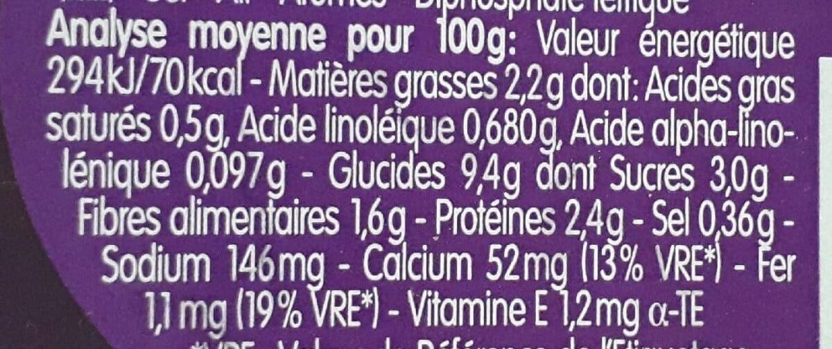 Blédichef Farandole de carottes, pâtes coquilles packshot