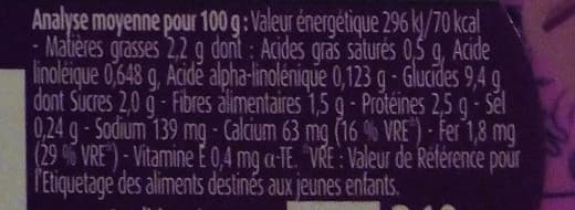 Danone Blédichef - Duo d'épinards carottes et petites pâtes packshot