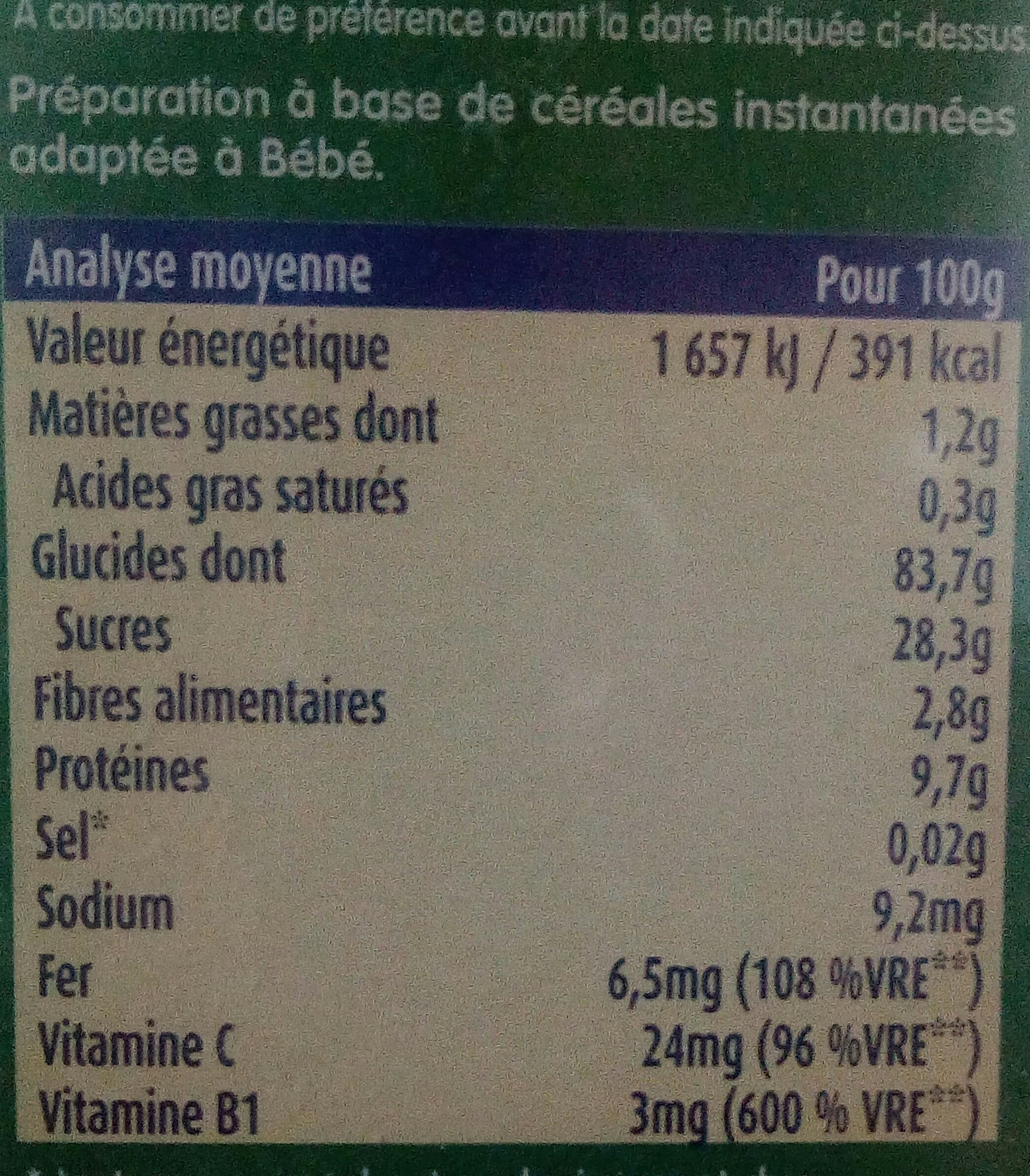 Bledina Bledine croissance packshot