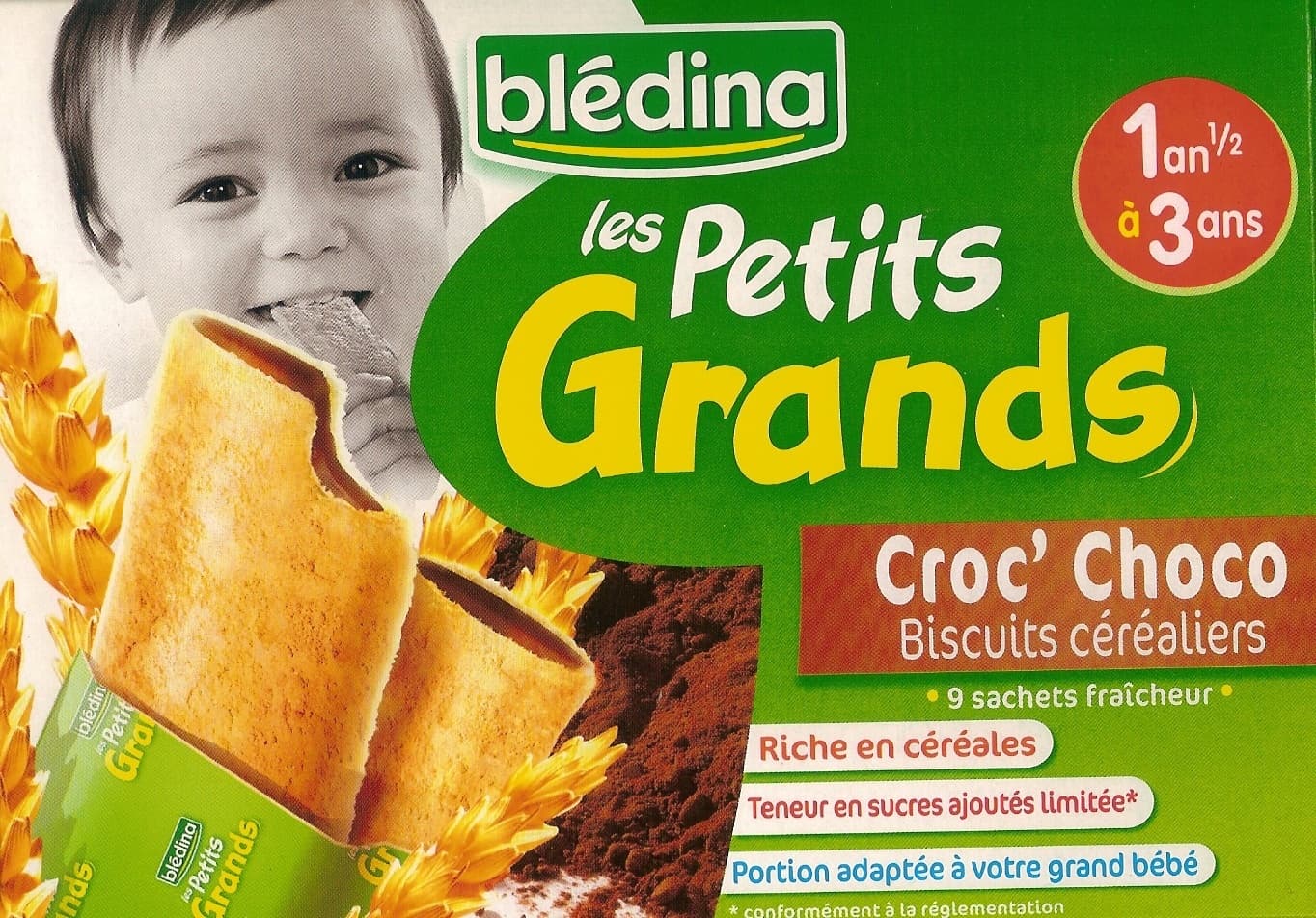 Blédina Les Petits Grands - Croc' Choco packshot
