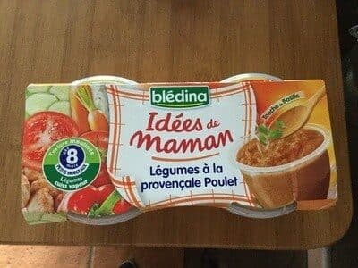 Blédina Légumes à la provençale poulet packshot