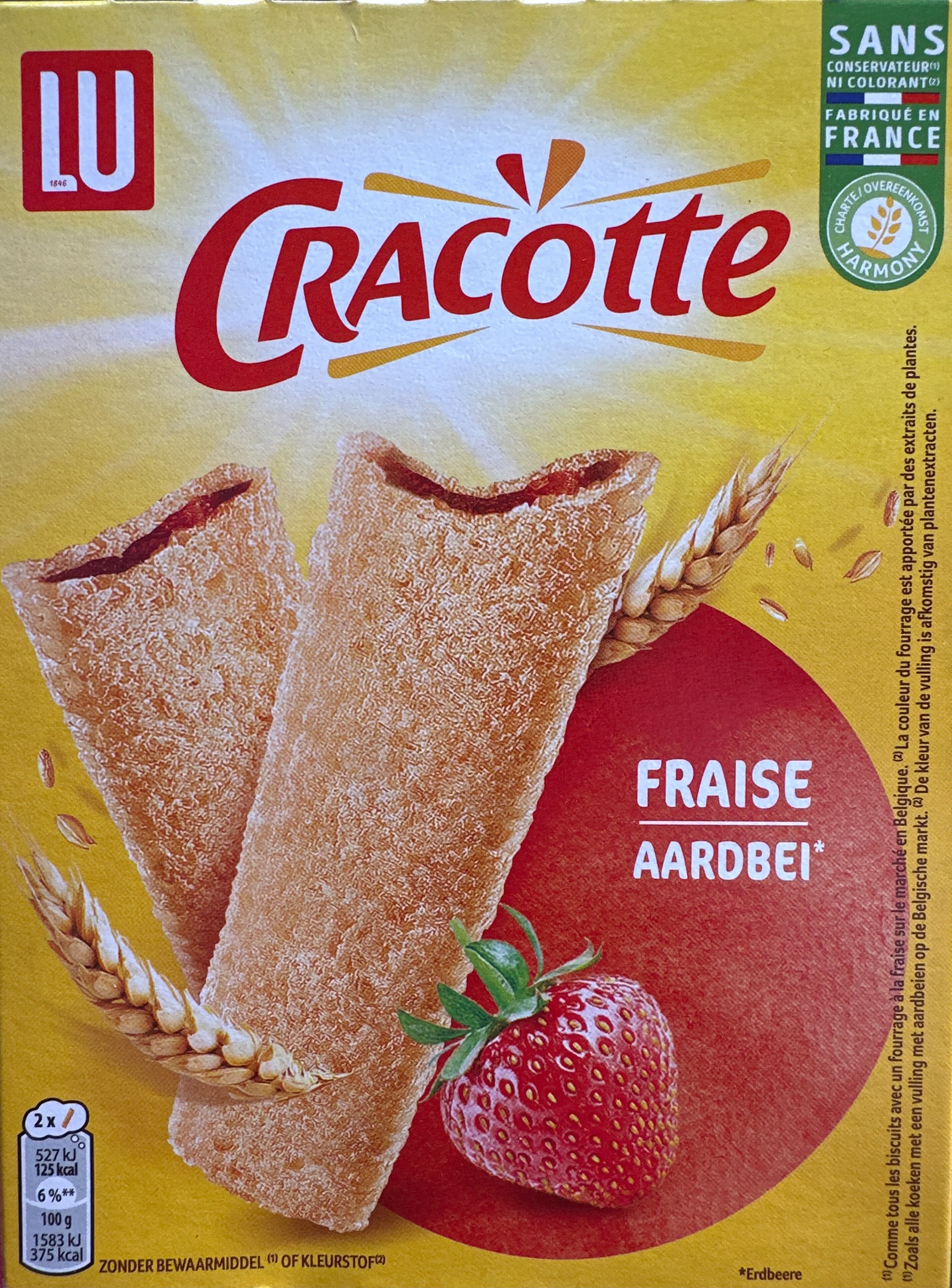 Lu Cracotte Fraise packshot