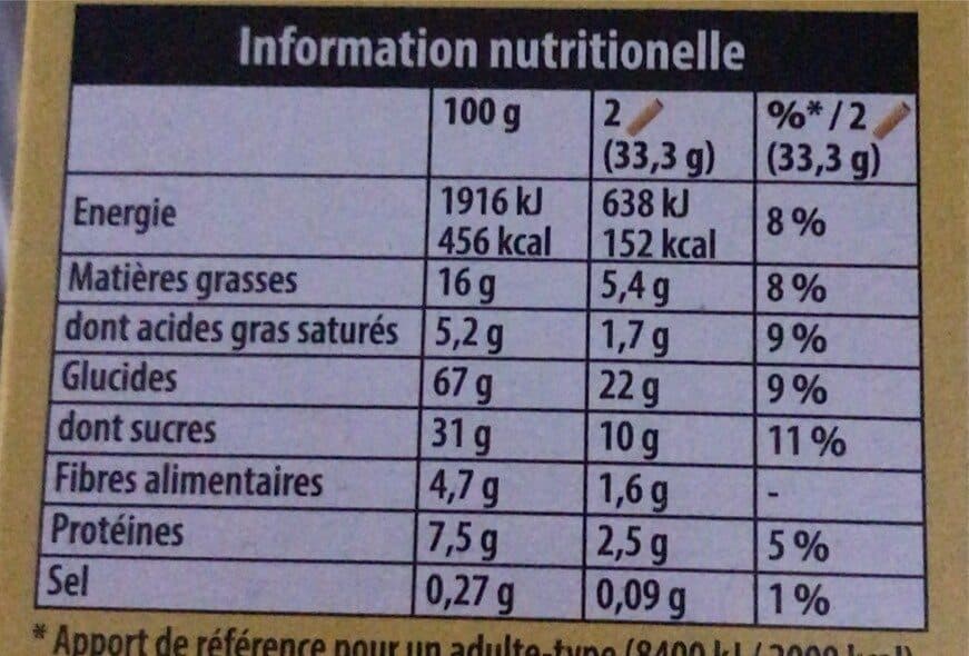 Lu Cracotte au chocolat packshot