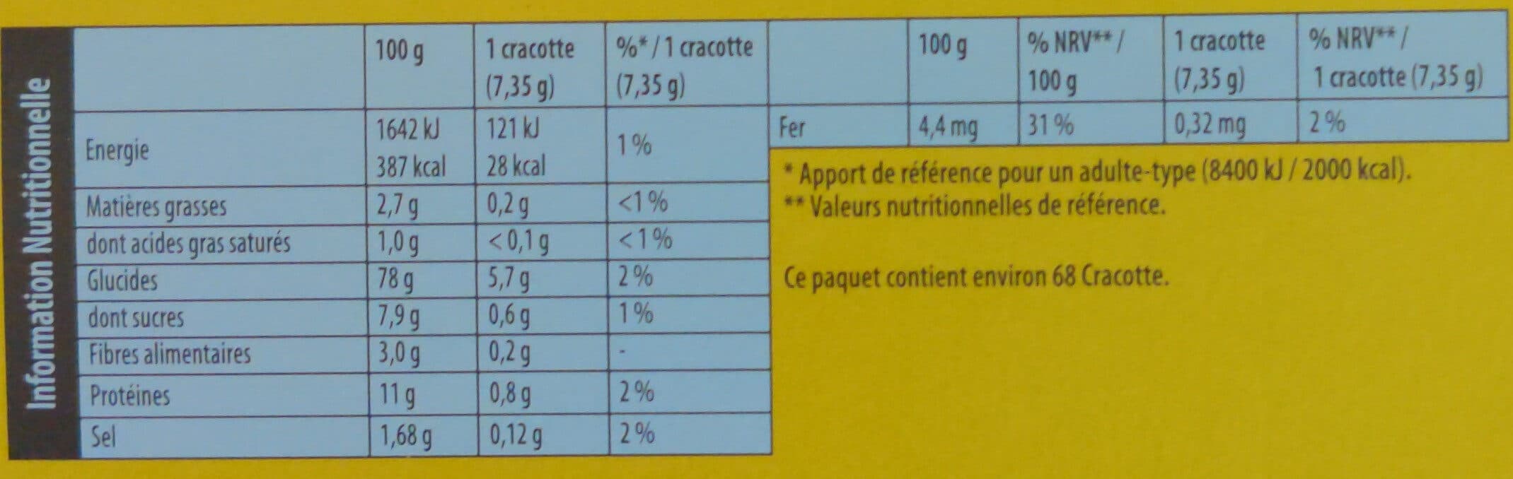LU Cracotte original packshot