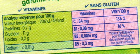 Blédina Blédi à boire multivitamines Oranges packshot