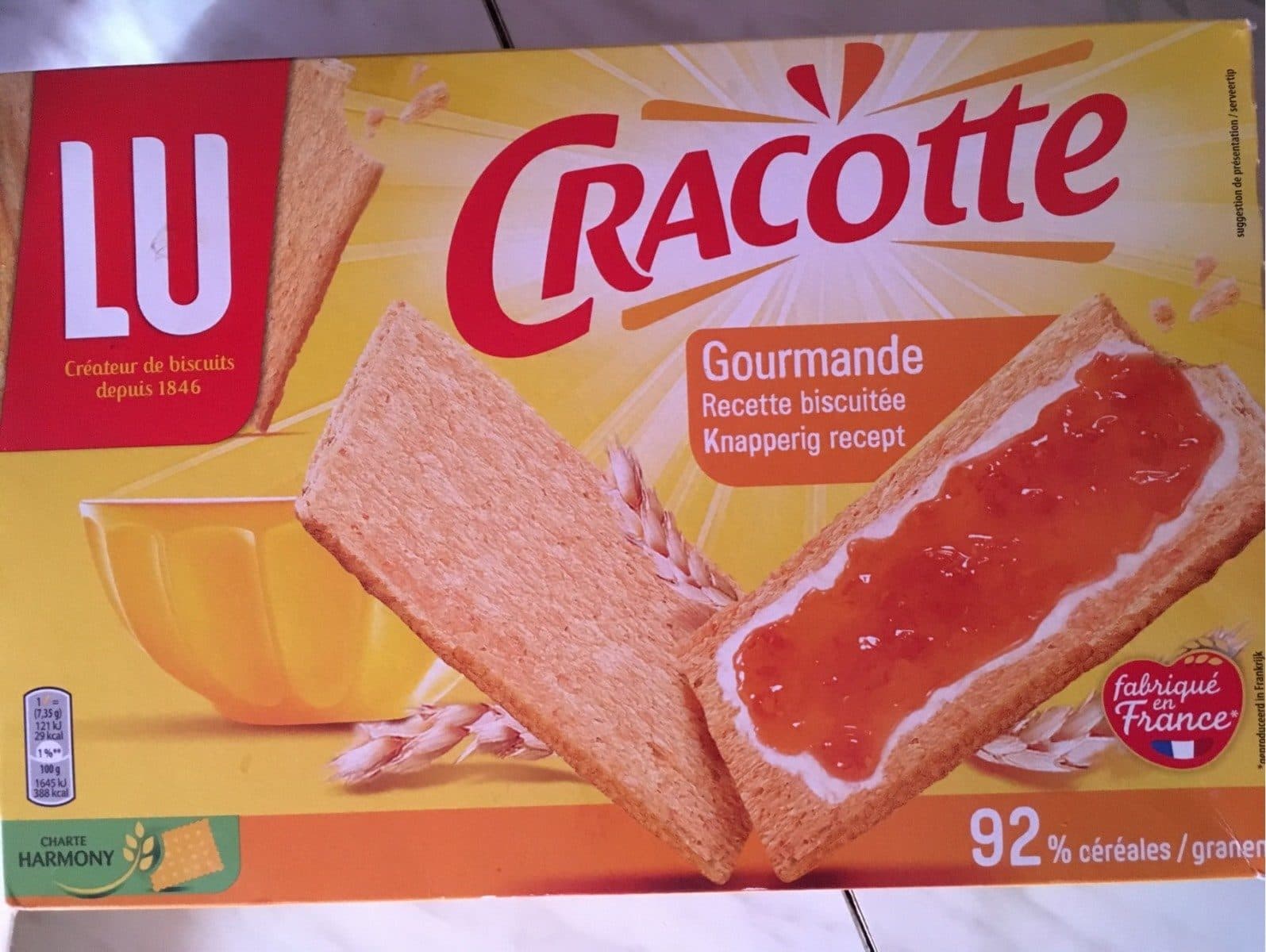 Mondelez Cracotte packshot