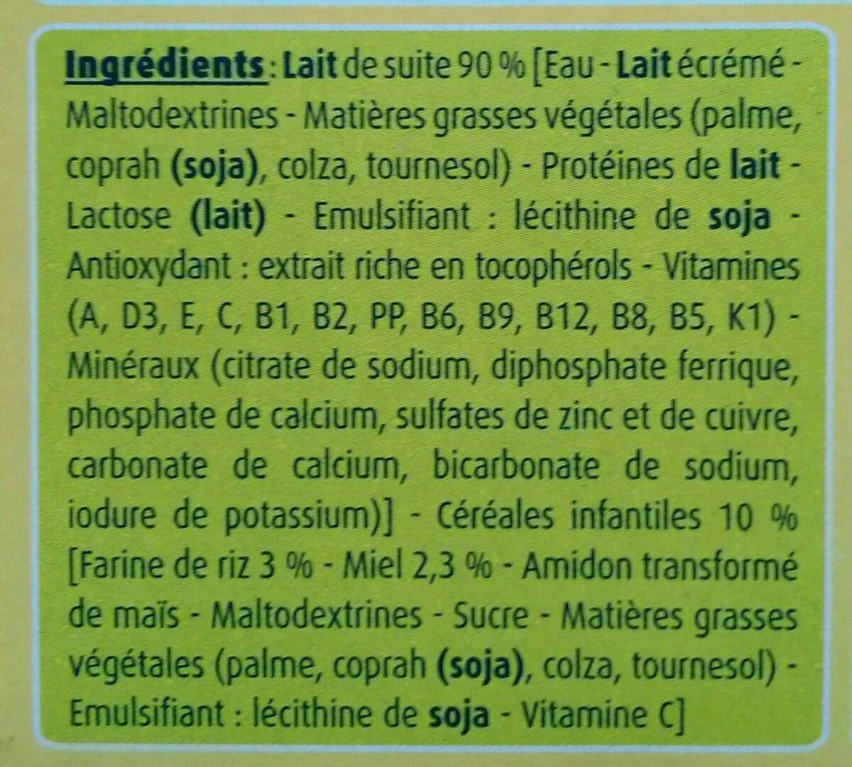 Bledidej BLEDINA BLEDIDEJ Miel 4x250ml Dès 6 Mois packshot