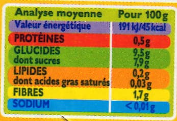 Blédina Compote pomme pêche fraise packshot