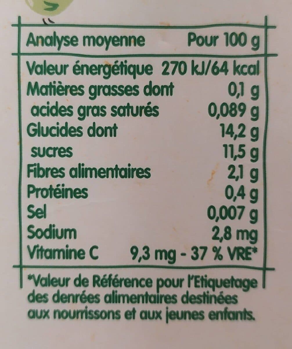 Bledina BLEDINA POTS FRUITS Pommes Pruneaux 4x130g Dès 4/6 Mois packshot