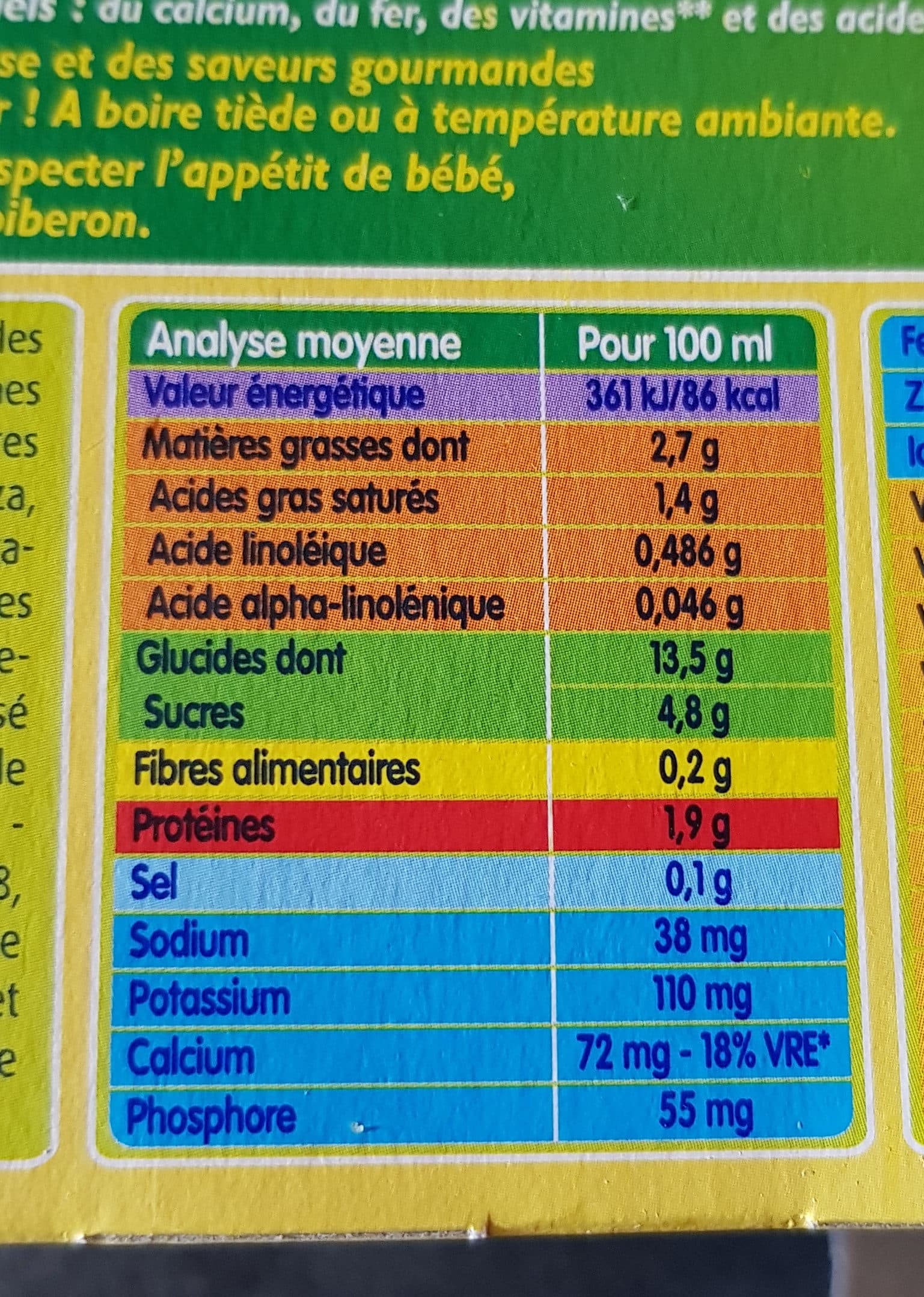 Blédidej BLEDIDEJ 4x250 ml Céréales Dès 4/6 mois packshot