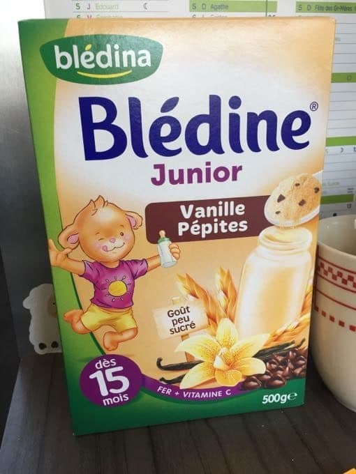 Bledina Bledine SV Vanille Pepite packshot