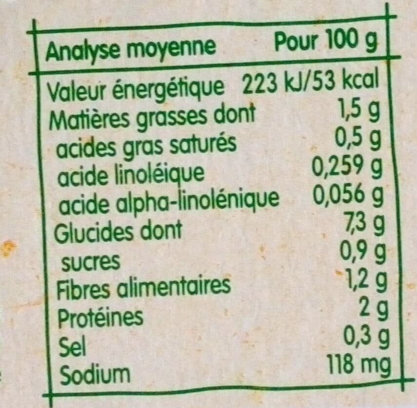 Blédina Fondue de Poireaux Riz Lieu packshot