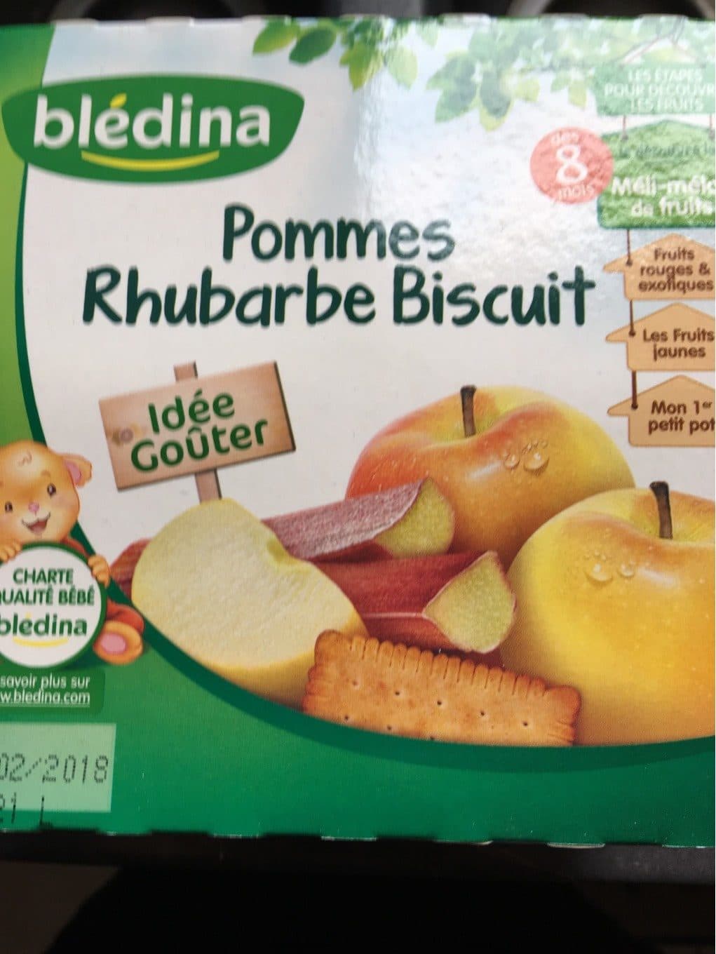 Bledina Bledina Pom Rhub Bis. packshot