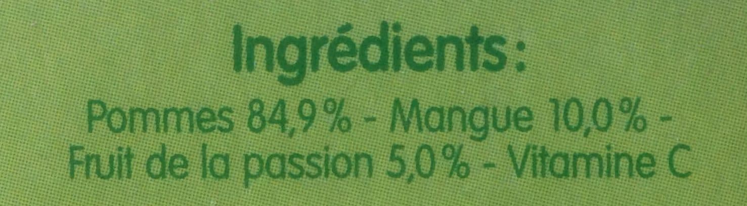 Blédina Pommes Mangue Passion packshot