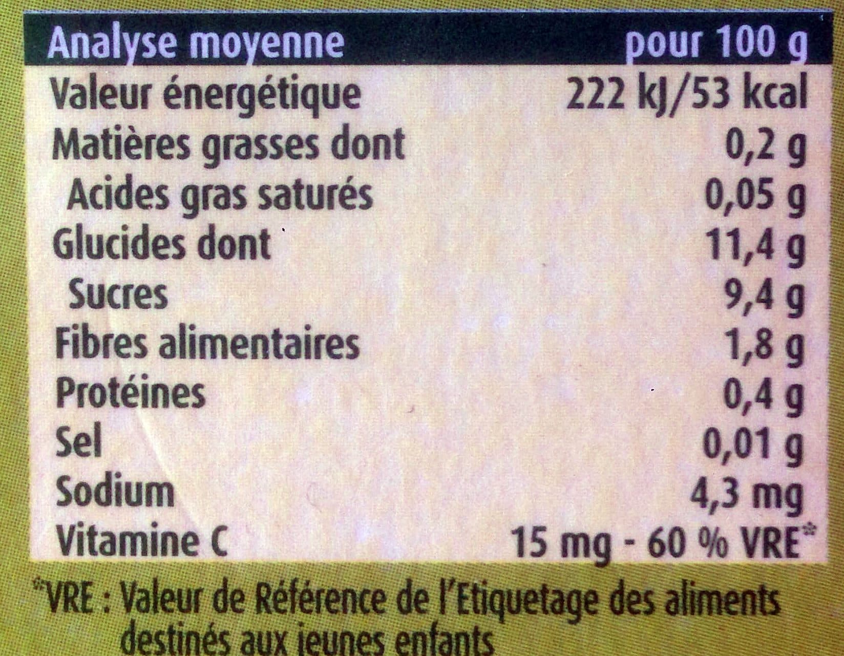 Blédina Pommes Mangue Passion packshot