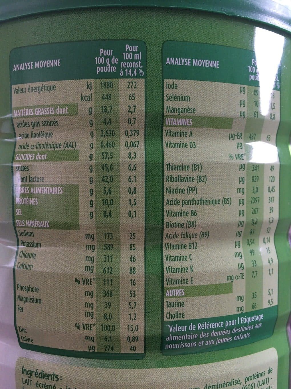 Bledilait BLEDILAIT Croissance + Maxi Format 1,6kg De 1 à 3 ans packshot