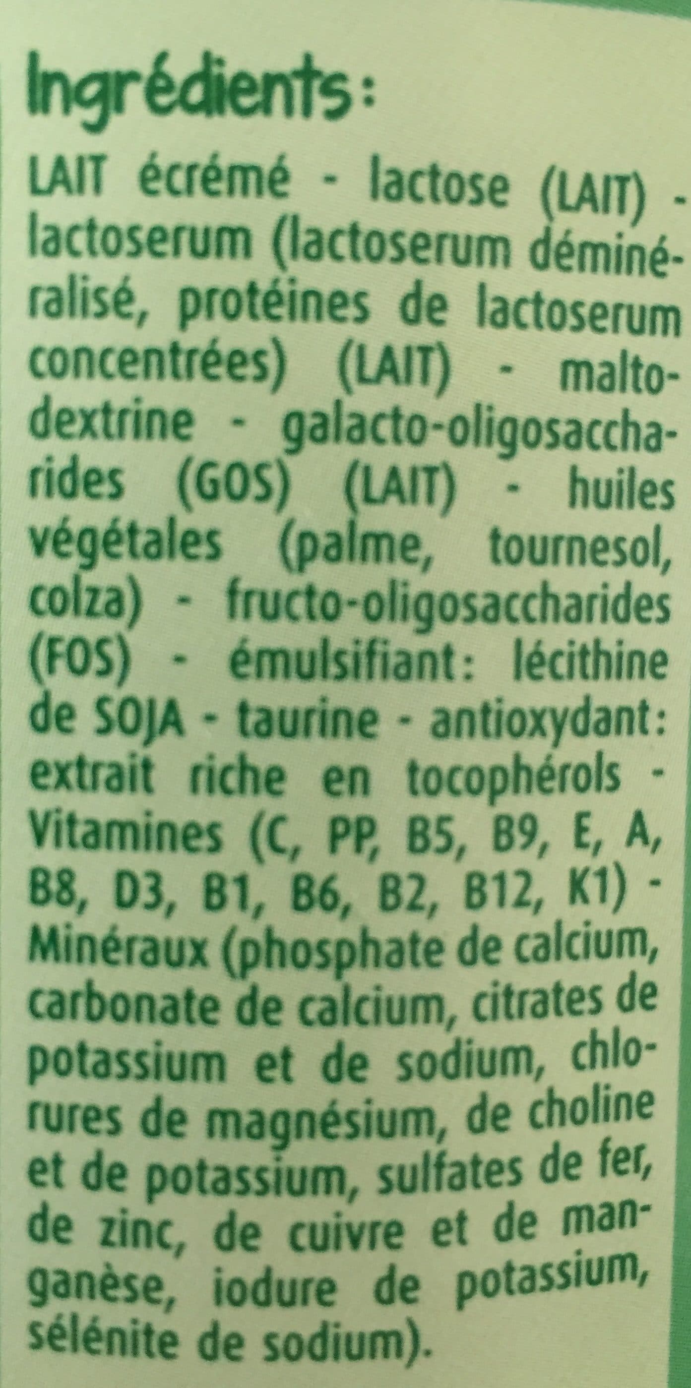 Bledilait BLEDILAIT Croissance + 900g De 1 à 3 ans packshot