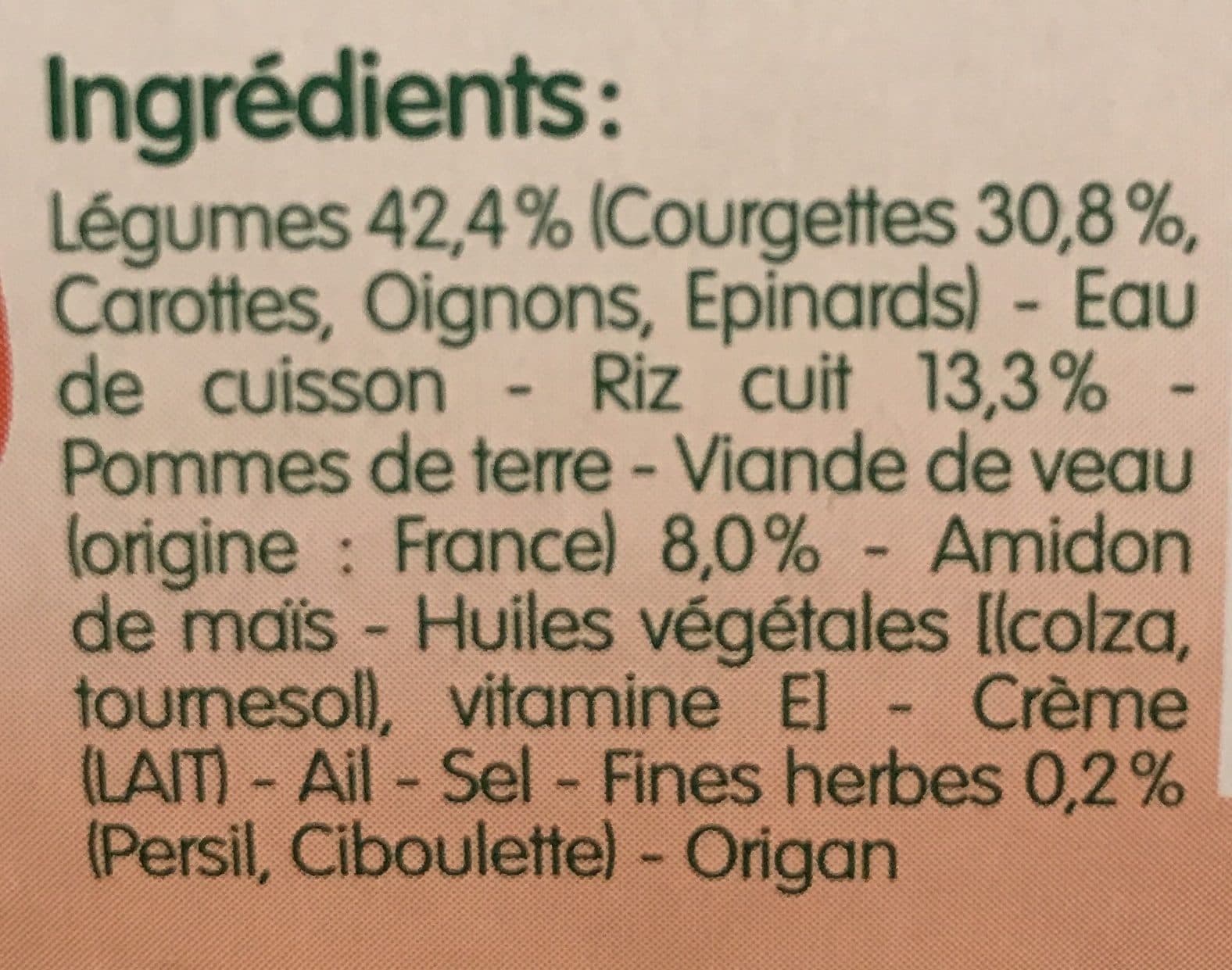 Bledina IDEES DE MAMAN BOLS 4x200g 2 Courgettes Riz Veau / 2 Légumes verts Boulghour Dinde Dès 12 mois packshot