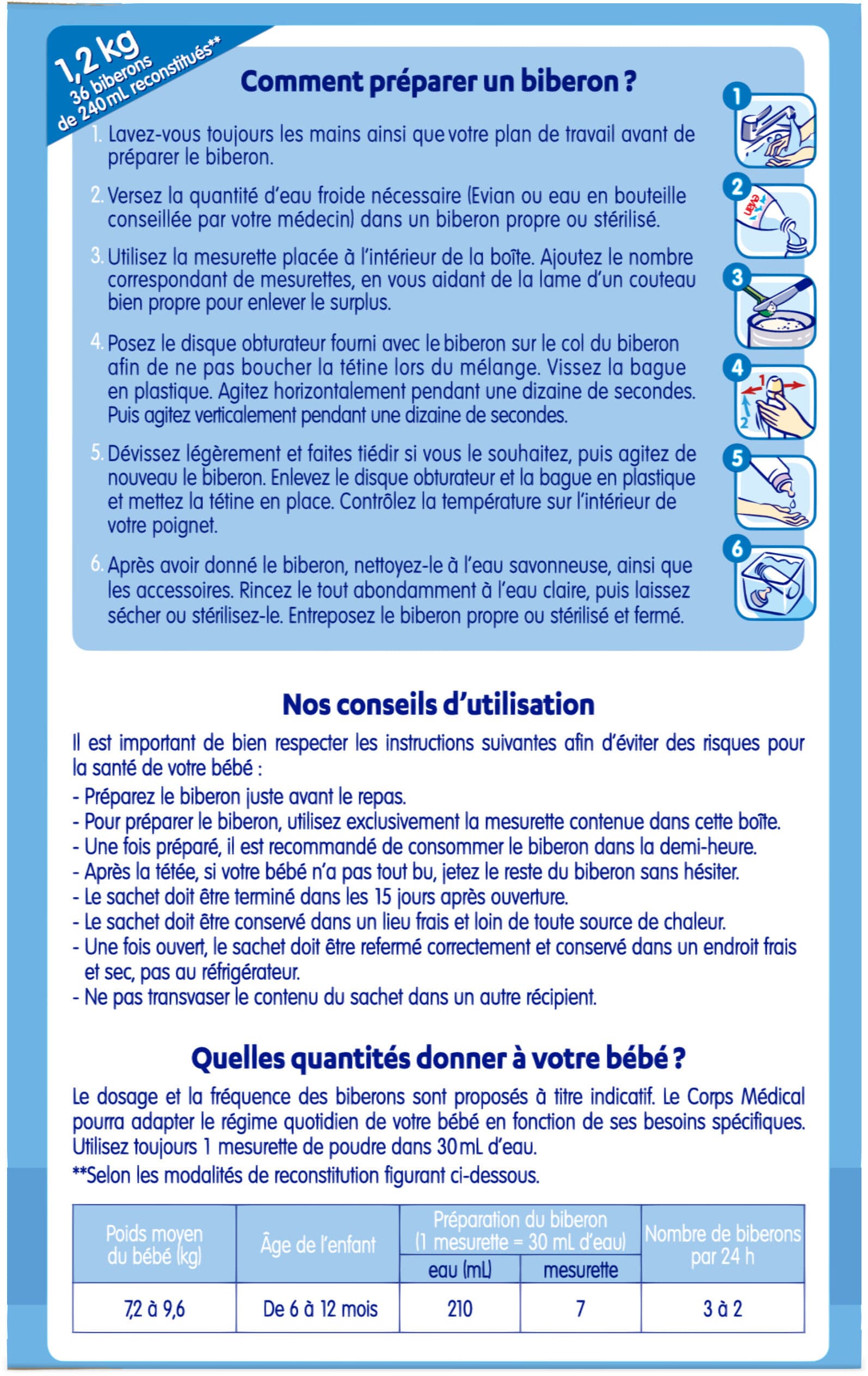 Calisma GALLIA CALISMA 2E Age Bag in Box 1KG200 de 6 à 12 mois packshot