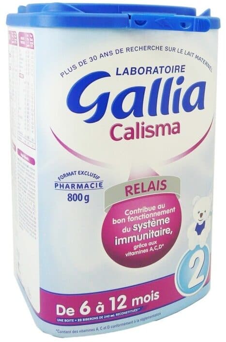 Gallia Gallia Calisma 2 Relais 2ème âge De 6 à 12 Mois packshot