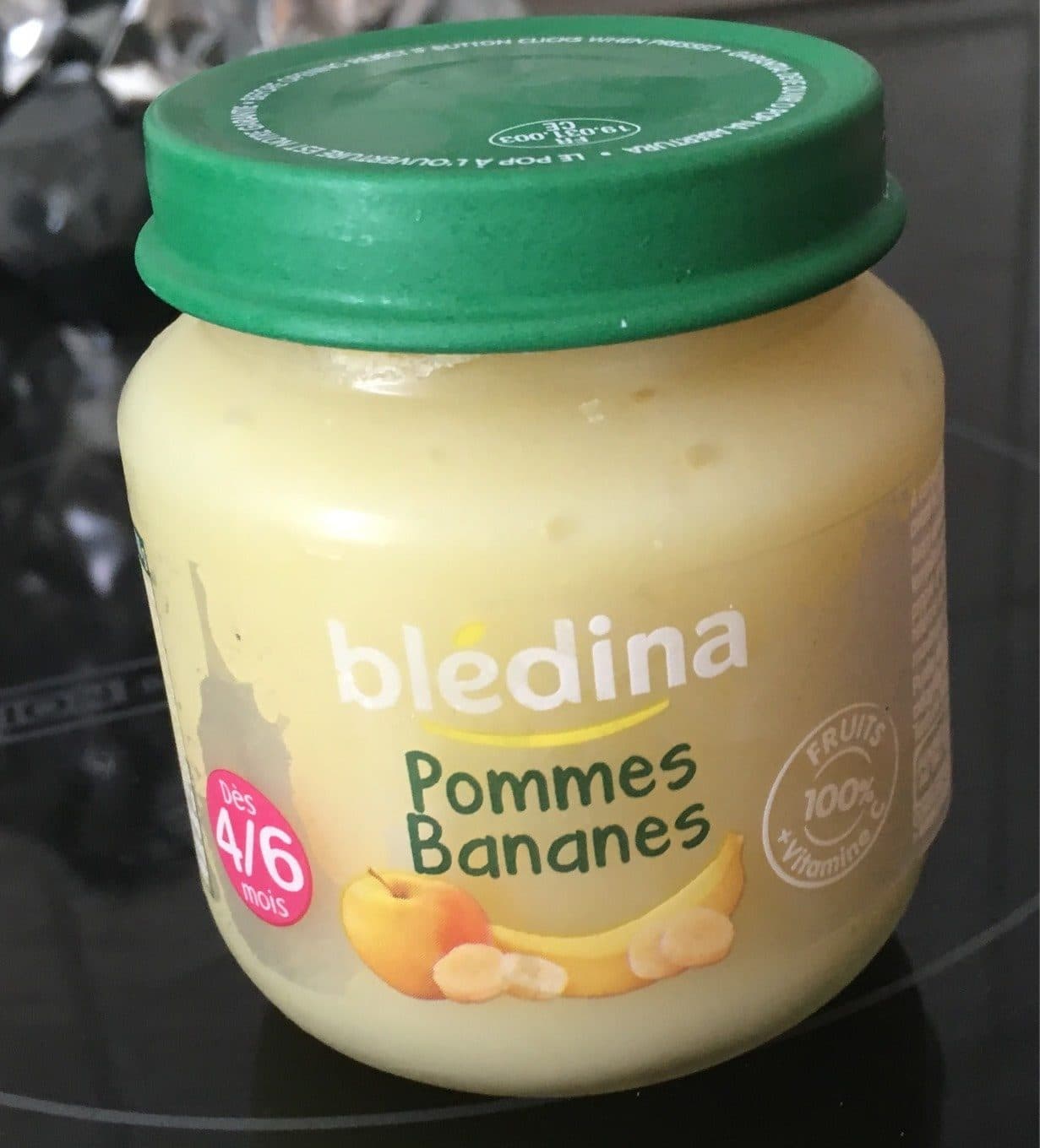 Bledina Fr 130g pomme banane packshot
