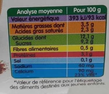 Blédina Crème chocolat packshot