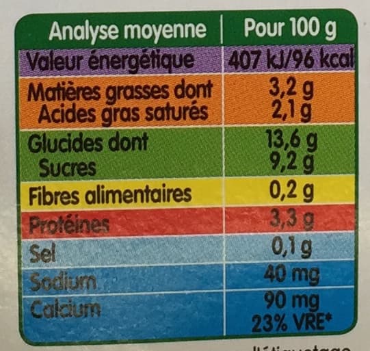 Blédina BLEDINA DESSERTS 4x100g Crème de Riz Dès 8 mois packshot