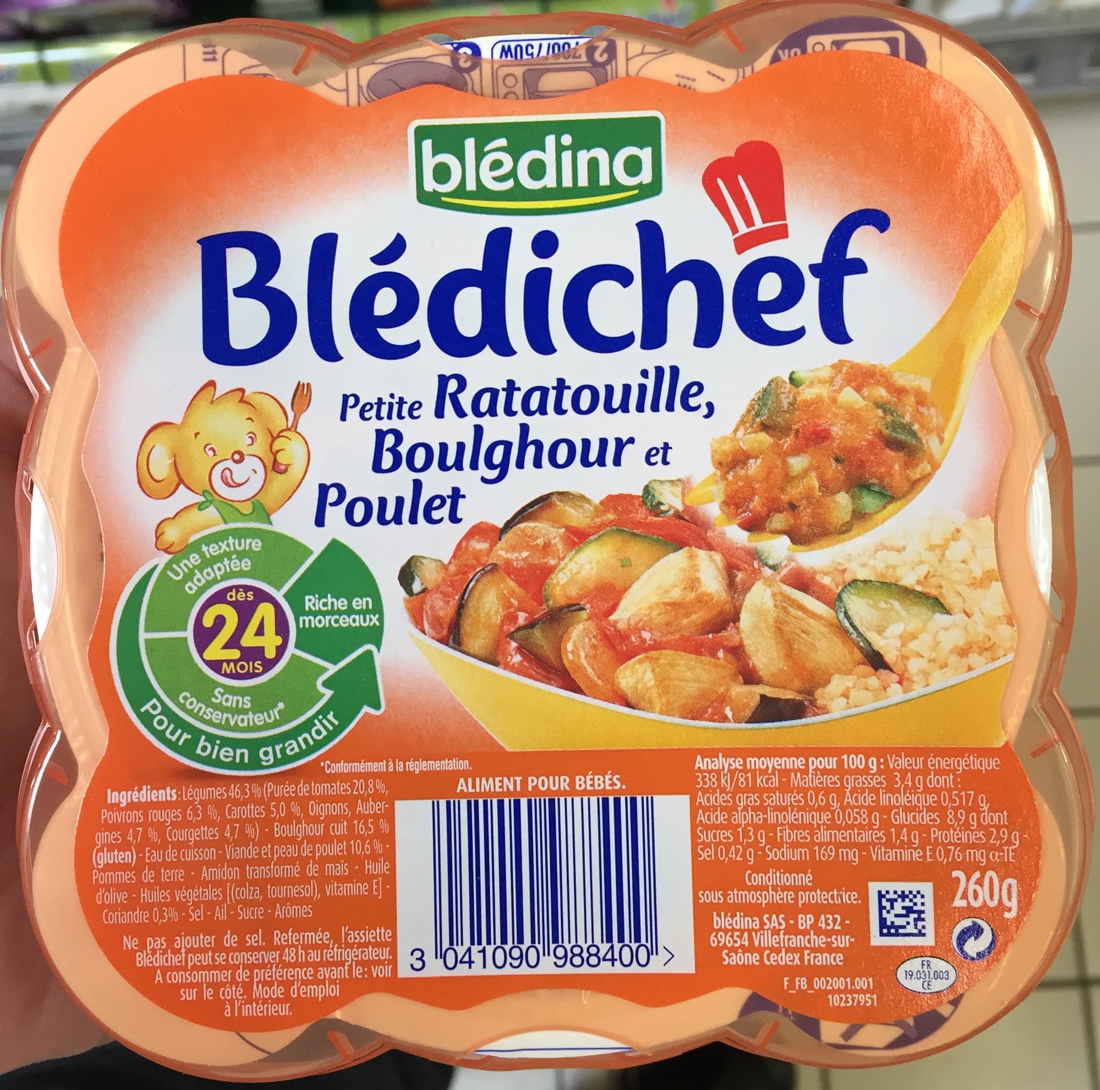 Blédina Blédichef - Aliment pour bébés packshot