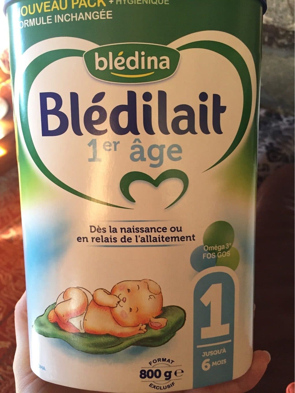 Bledilait Blédilait 1er Age Blédina packshot