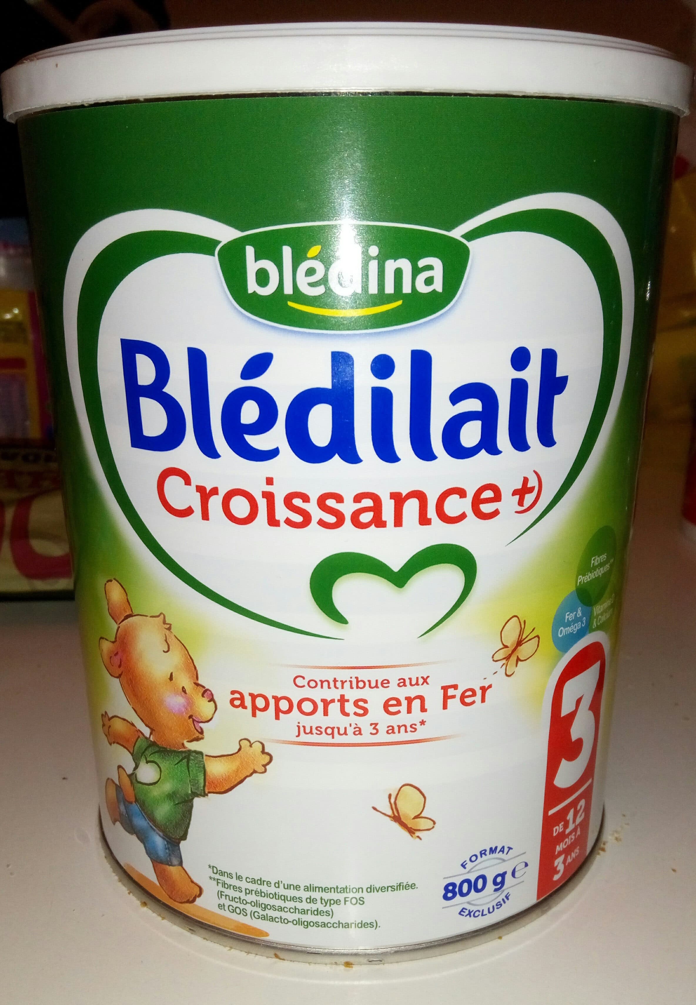bledina Blédilait Croissance Plus packshot