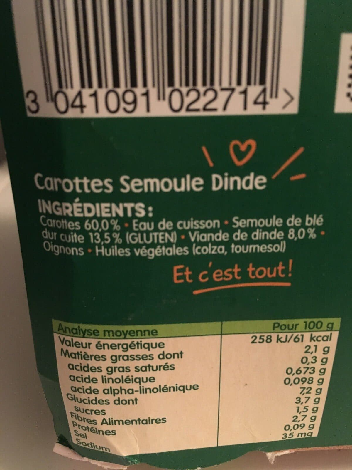 bledina 2 Carottes Semoule Dinde / 2 Petits Légumes Pommes de Terre Lieu / 4 Légumes Verts Poulet 8x200g packshot