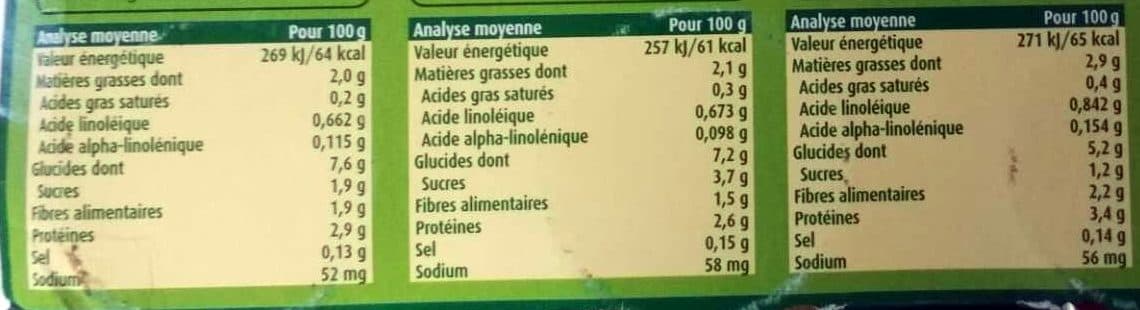 bledina 2 Carottes Semoule Dinde / 2 Petits Légumes Pommes de Terre Lieu / 4 Légumes Verts Poulet 8x200g packshot