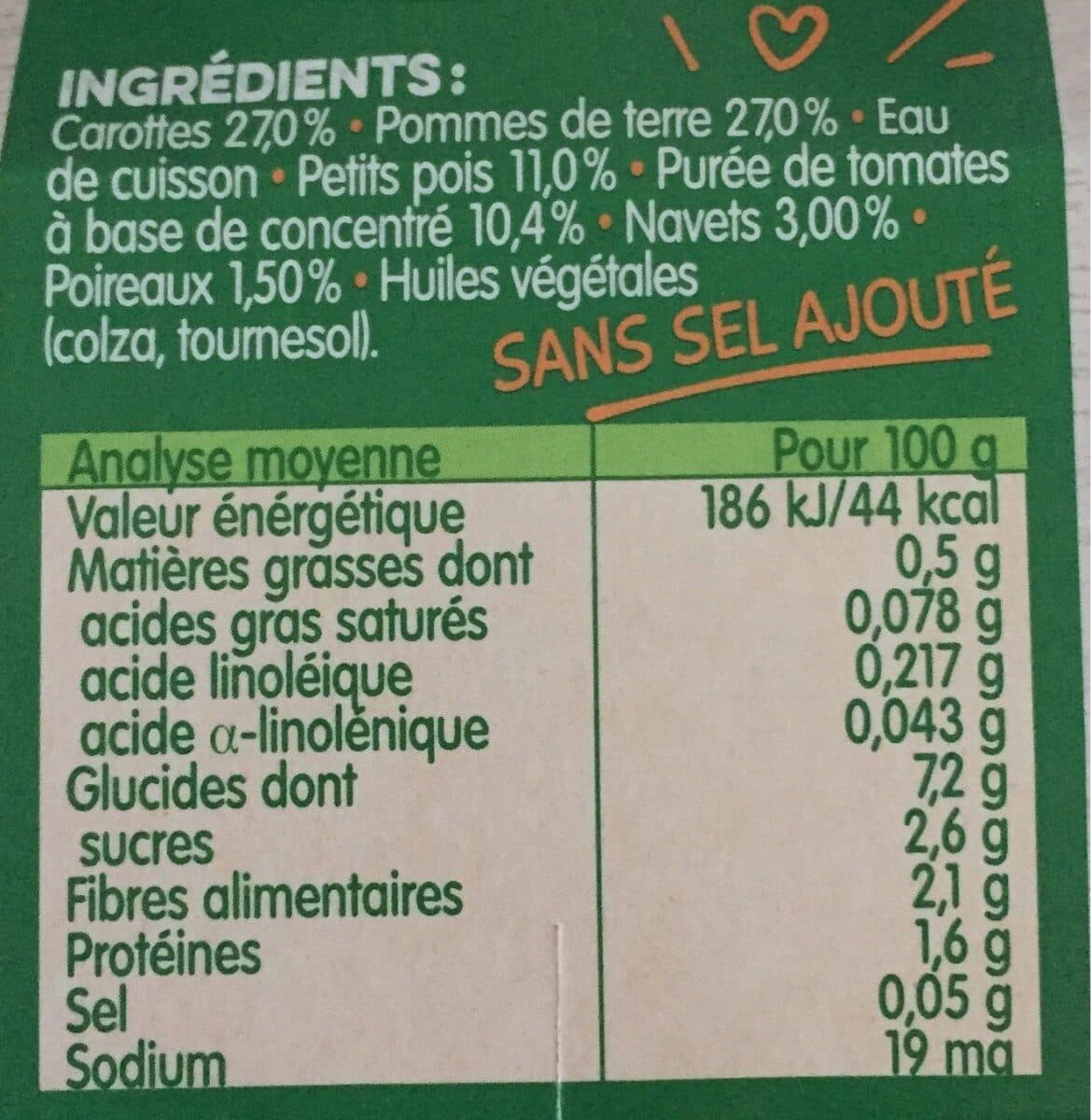 bledina Printanière de Légumes 2x130g packshot