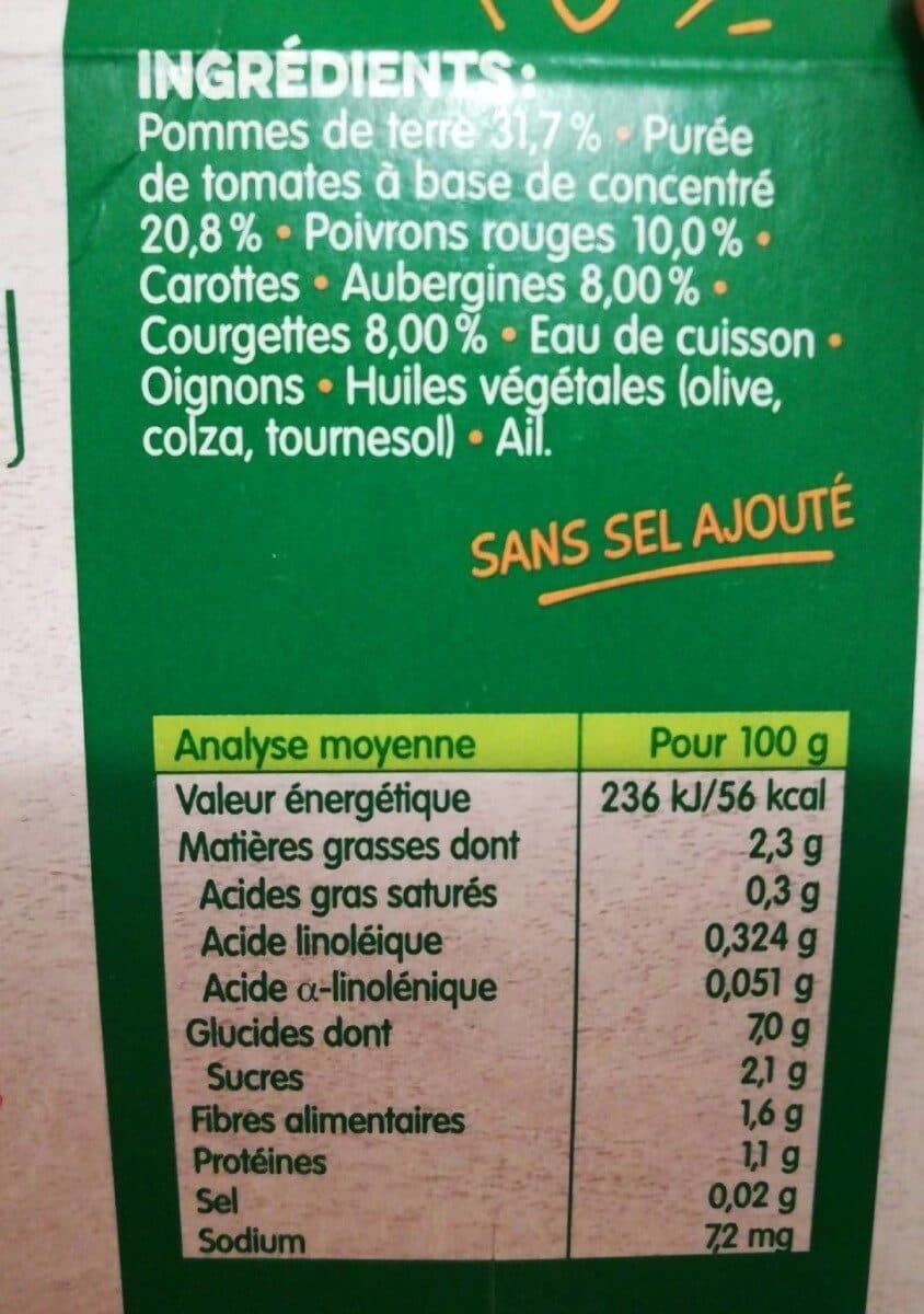 bledina Mousseline de Ratatouille 2x200g packshot