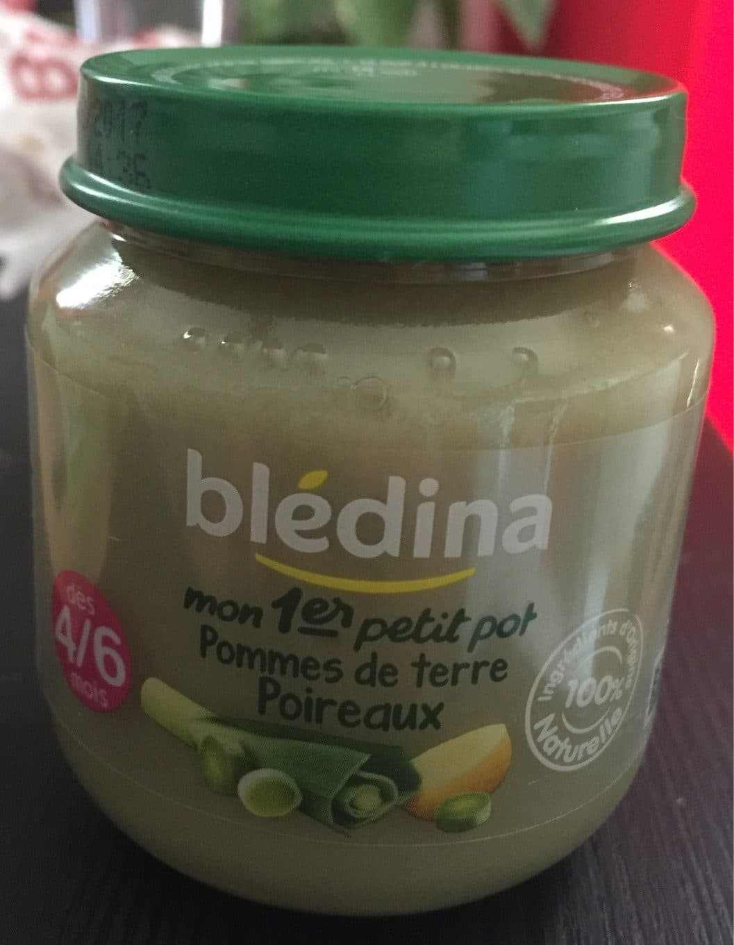 bledina Purée Poireaux 2x130g packshot