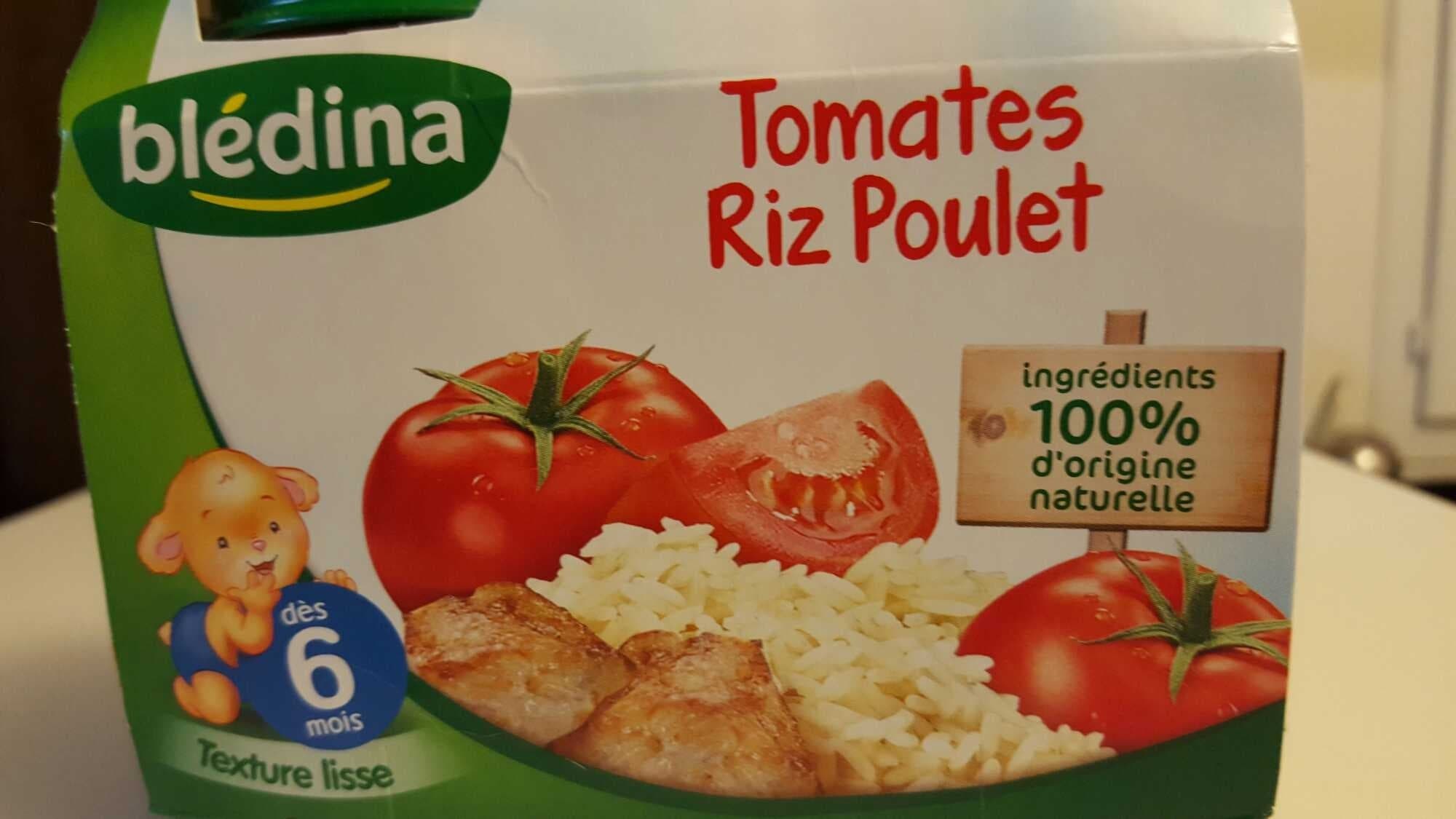 bledina Tomates Riz Poulet 2x200g packshot