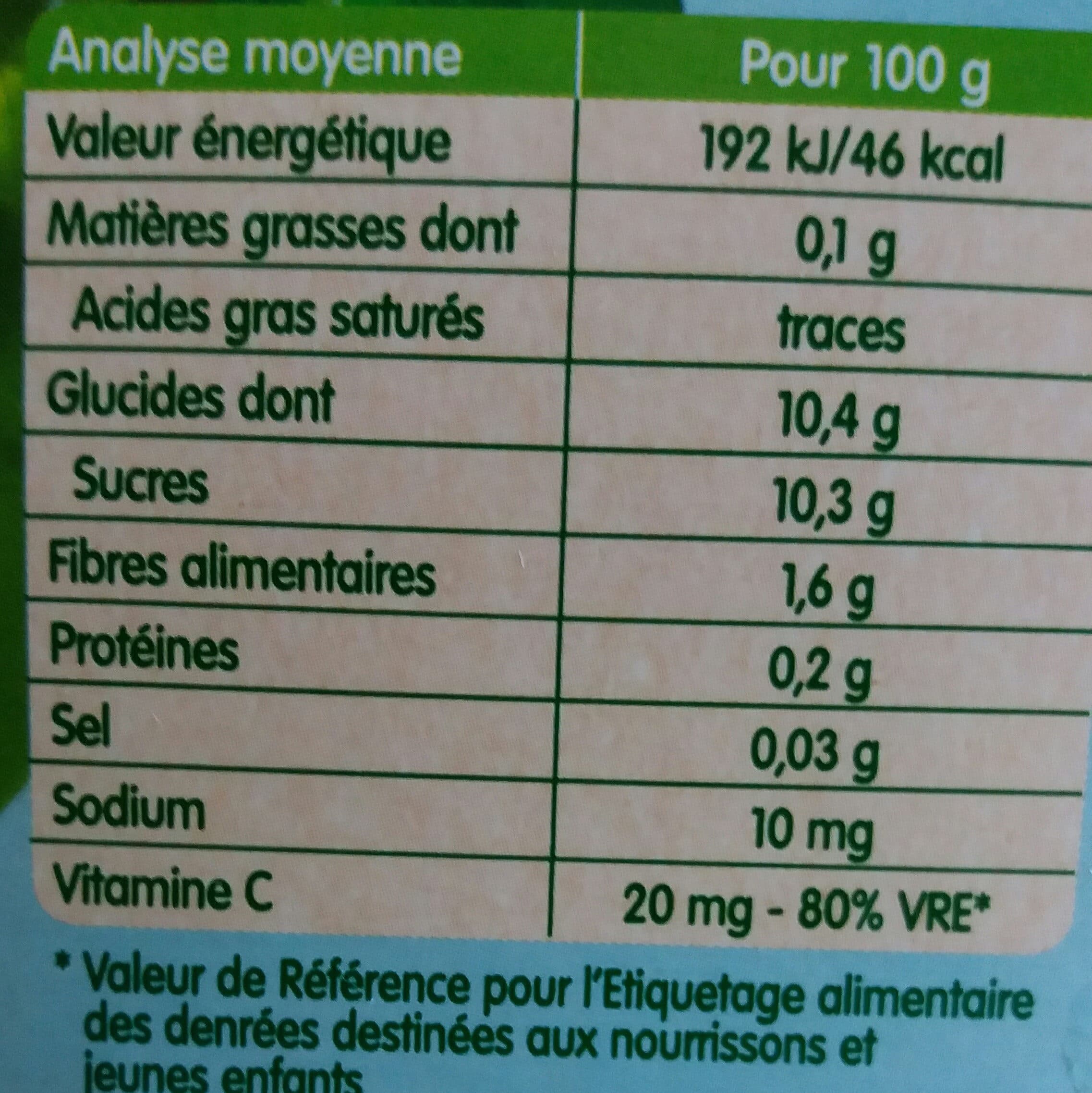 Bledina Gourde Pommes du Verger 4x90g dès 10 Mois packshot